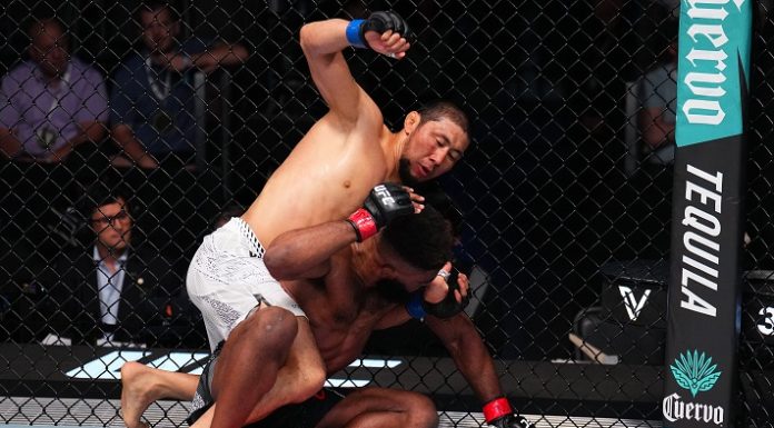 Chris Curtis and Myktybek Orolbai, UFC Vegas 114