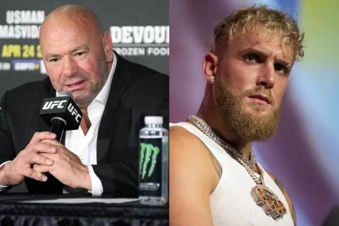 DanaJake Dana White (UFC) and Jake Paul (MVP)
