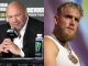 Dana White (UFC) and Jake Paul (MVP)