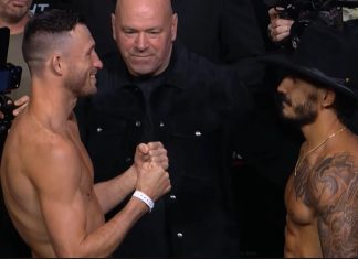 Julian Erosa and Lerryan Douglas, UFC Seattle