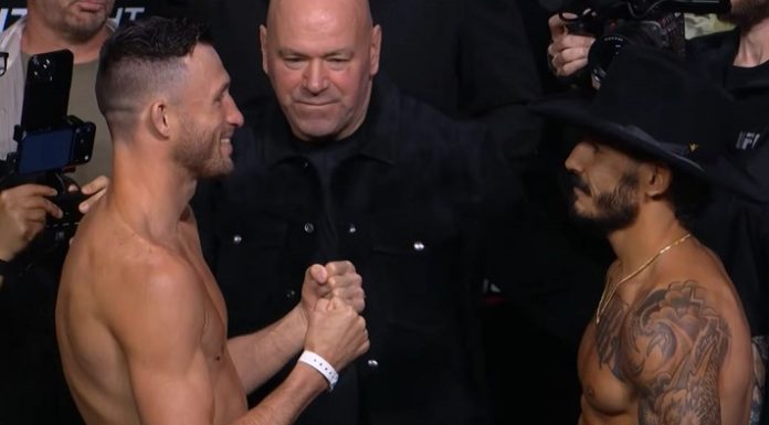 Julian Erosa and Lerryan Douglas, UFC Seattle