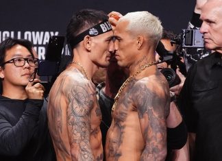Max Holloway and Charles Oliveira, UFC 326