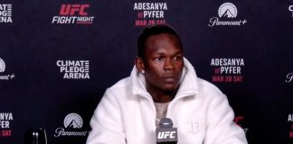 Israel Adesanya, UFC Seattle
