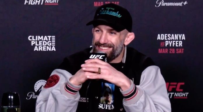 Michael Chiesa Would Still Fight Colby Covington, “It’s a drop of a hat. I would do it right now” Michael Chiesa, UFC Seattle