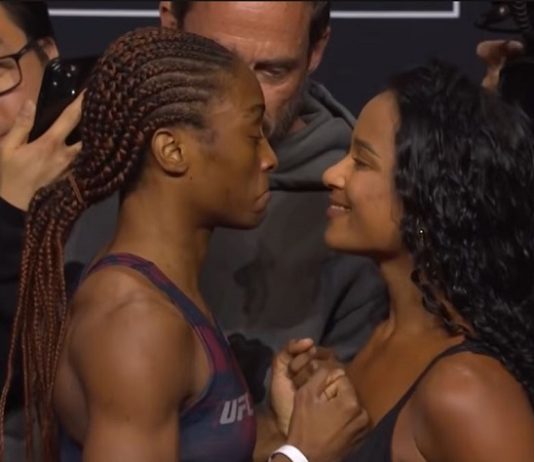UFC London: Shanelle Dyer Finishes Ravena Oliveira With Technical Striking Display in Debut Shanelle Dyer vs. Ravena Oliveira, UFC London