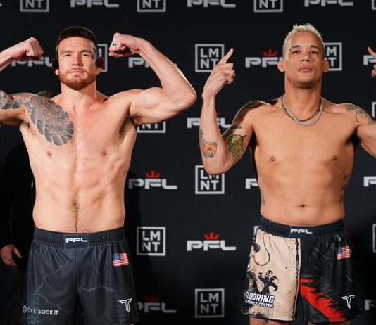 Johnny Eblen and Bryan Battle, PFL Pittsburgh