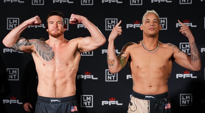 PFL Pittsburgh: Kasanganay KOs Rosta, Eblen Subs Battle Johnny Eblen and Bryan Battle, PFL Pittsburgh