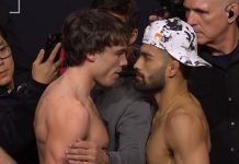 Luke Riley and Michael Aswell Jr, UFC London