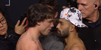 Luke Riley and Michael Aswell Jr, UFC London