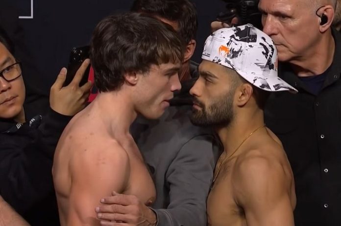 Luke Riley and Michael Aswell Jr, UFC London