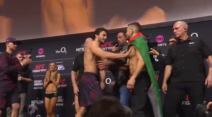 Shem Rock vs. Abdul-Kareem Al-Selwady, UFC London