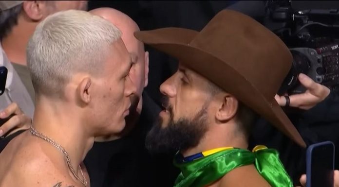 UFC Seattle: Navajo Stirling Batters Bruno Lopes for Fourth UFC Win Navajo Stirling and Bruno Lopes, UFC Seattle