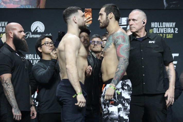 UFC 326: Rodolfo Bellato Halts Newcomer Luke Fernandez in His Tracks