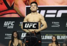 Xiao Long, UFC
