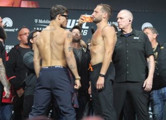 Caio Borralho and Reinier de Ridder, UFC 326