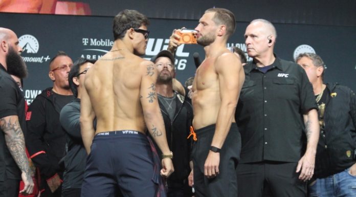 Caio Borralho and Reinier de Ridder, UFC 326