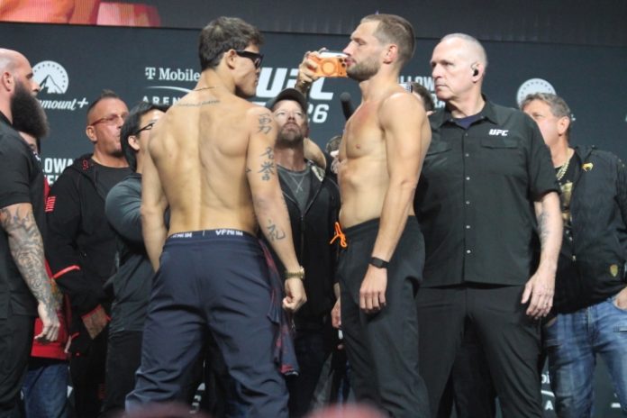 Caio Borralho and Reinier de Ridder, UFC 326