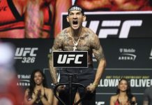 Max Holloway, UFC 326