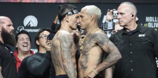 Max Holloway and Charles Oliveira, UFC 326