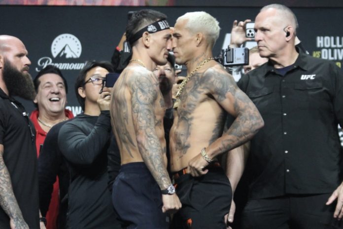 Max Holloway and Charles Oliveira, UFC 326