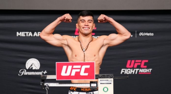 Kevin Vallejos, UFC Vegas 114