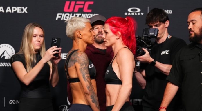UFC Vegas 114: Gillian Robertson Grapples Way to Victory Over Amanda Lemos Amanda Lemos and Gillian Robertson, UFC Vegas 114