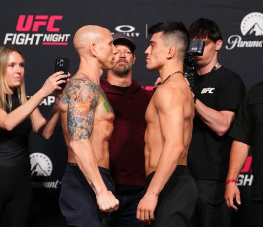 Josh Emmett and Kevin Vallejos, UFC Vegas 114