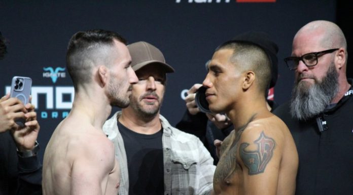 John Yannis and Jamie Siraj, UFC Winnipeg