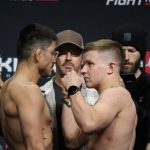 John Castaneda and Mark Vologdin, UFC Winnipeg