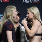 Melissa Croden and Darya Zheleznyakova, UFC Winnipeg