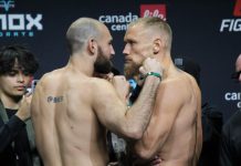 Julien Leblanc and Robert Valentin, UFC Winnipeg