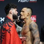 Dennis Buzukja and Marcio Barbosa, UFC Winnipeg