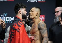 Dennis Buzukja and Marcio Barbosa, UFC Winnipeg