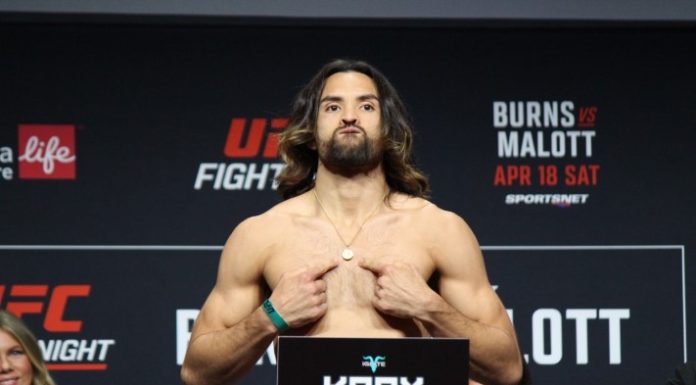 Kyler Phillips, UFC Winnipeg