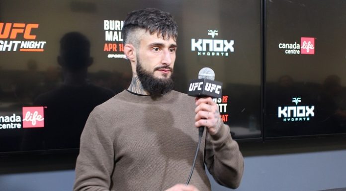Charles Jourdain, UFC Winnipeg