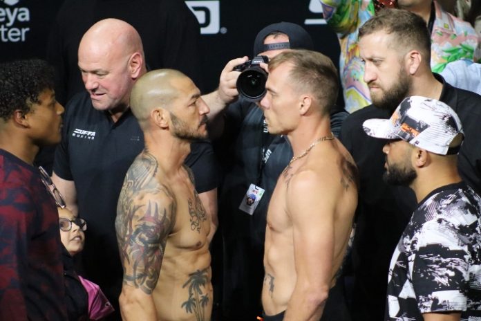 Cub Swanson and Nate Landwehr, UFC 327