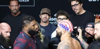 Curtis Blaydes vs. Josh Hokit, UFC 327 Ceremonial Weigh-Ins