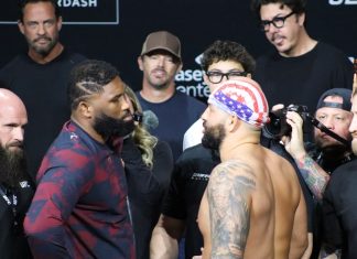 Curtis Blaydes vs. Josh Hokit, UFC 327 Ceremonial Weigh-Ins