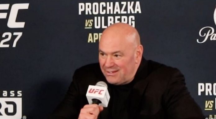 Dana White, UFC 327