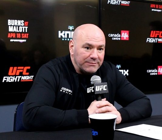 Dana White, UFC Winnipeg