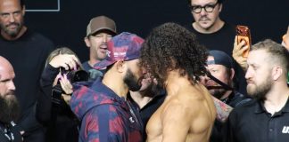 Dominick Reyes vs. Johnny Walker, UFC 327 Ceremonial Weigh-Ins