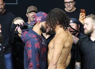 Dominick Reyes vs. Johnny Walker, UFC 327 Ceremonial Weigh-Ins