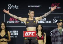 Jamey-Lyn Horth, UFC