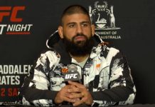 Jacob Malkoun UFC Perth