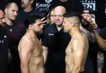 Kelvin Gastelum and Vicente Luque, UFC 327