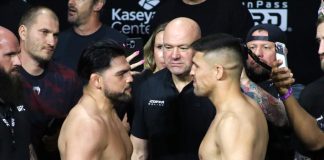 Kelvin Gastelum and Vicente Luque, UFC 327
