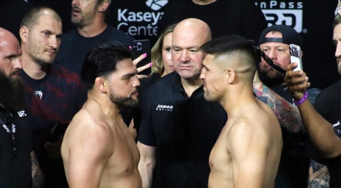 Kelvin Gastelum and Vicente Luque, UFC 327