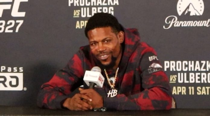 Kevin Holland, UFC 327 post-fight