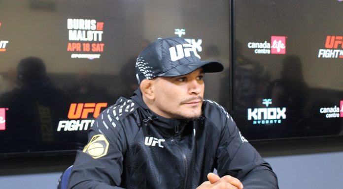 Marcio Barbosa, UFC Winnipeg