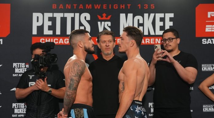 Sergio Pettis and Mitch McKee, PFL Chicago